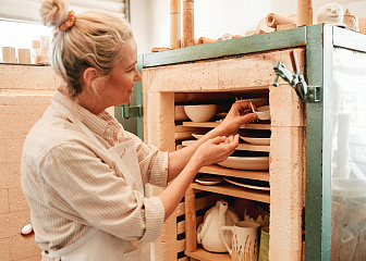 Загрузчик-выгрузчик обжиговых и графитировочных печей
